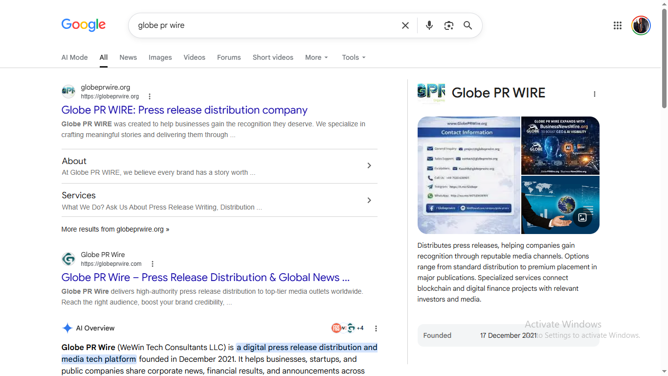 Startup Knowledge Panel